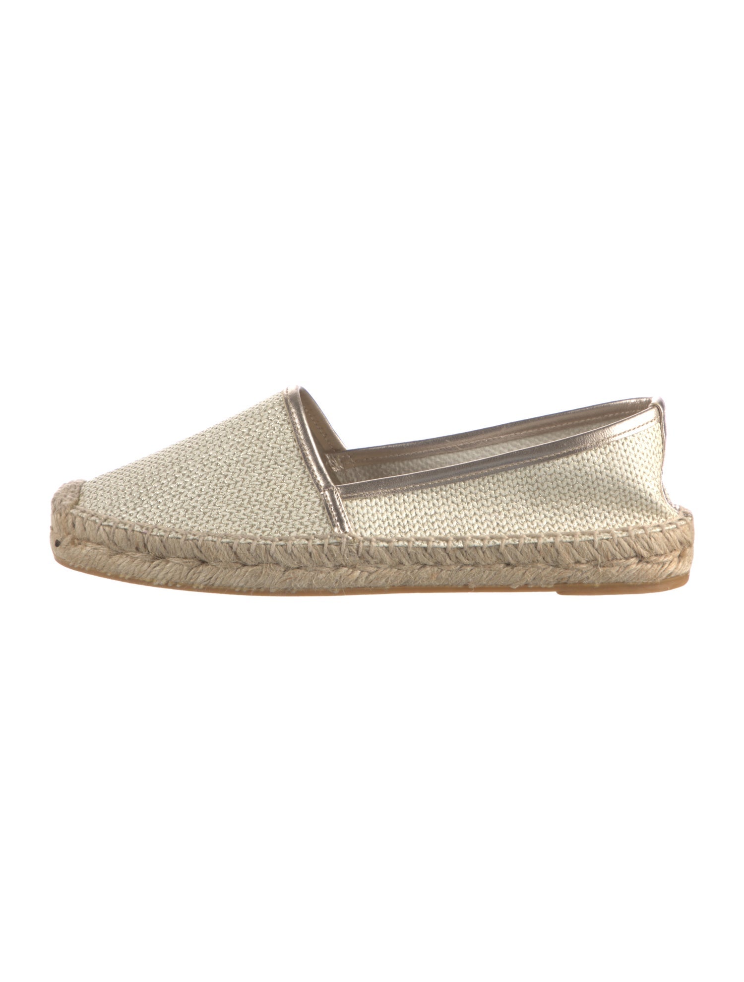 L.K. Bennett Glitter Accents Espadrilles