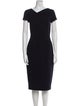 L.K. Bennett V-Neck Midi Length Dress