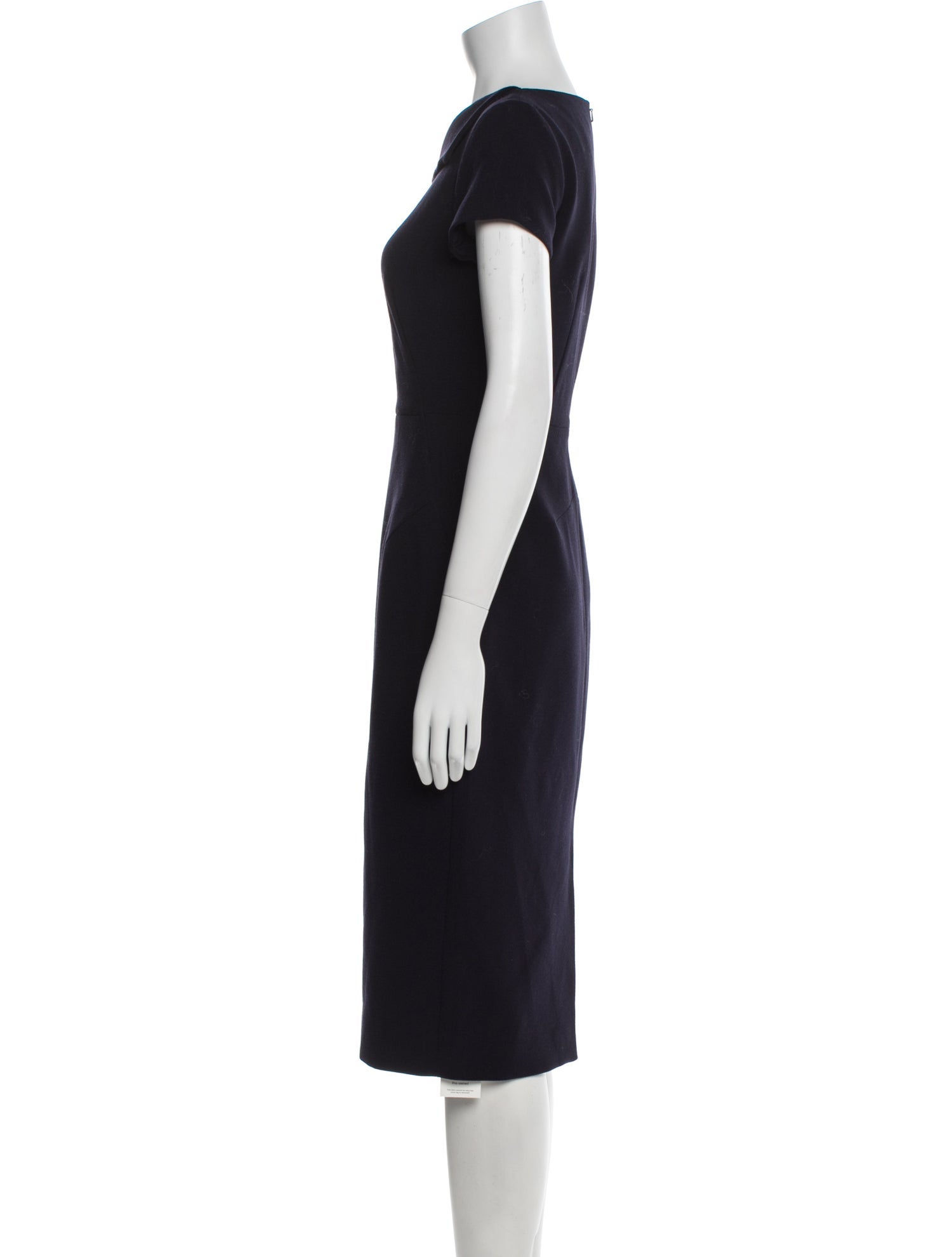 L.K. Bennett V-Neck Midi Length Dress