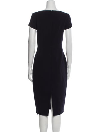 L.K. Bennett V-Neck Midi Length Dress