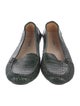 L.K. Bennett Leather Animal Print Loafers