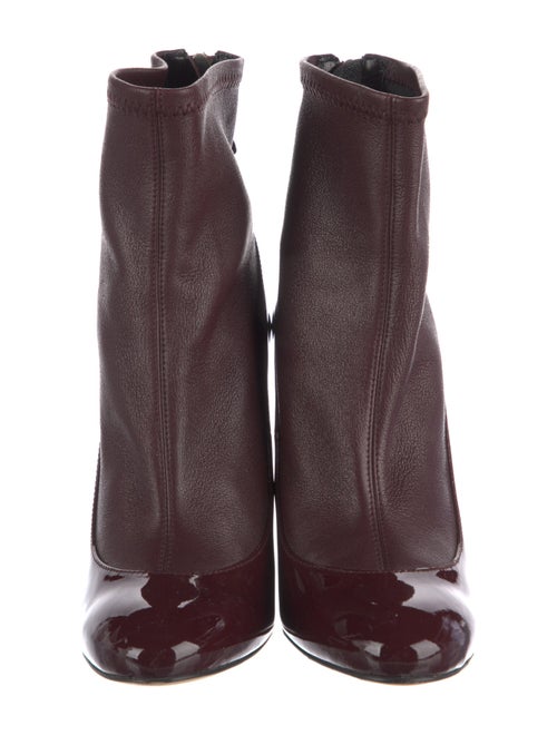 L.K. Bennett Patent Leather Sock Boots