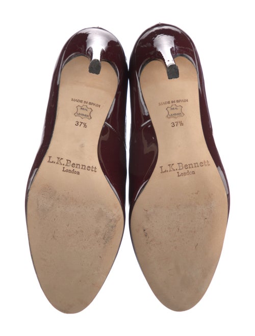 L.K. Bennett Patent Leather Sock Boots