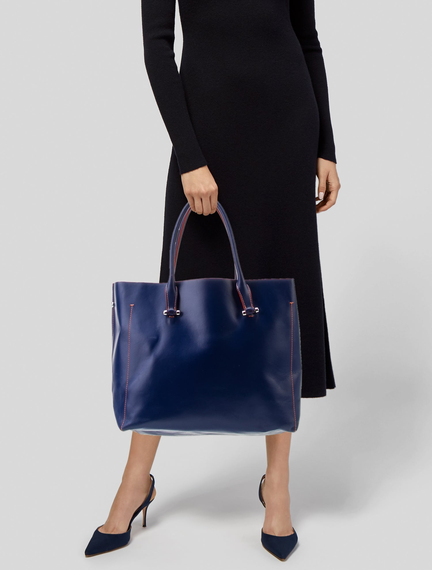 L.K. Bennett Leather Tote