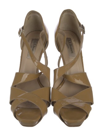 L.K. Bennett Patent Leather D'Orsay Pumps