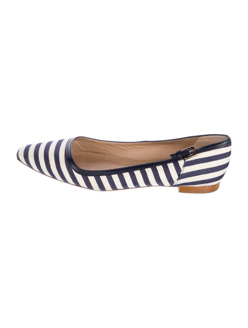 L.K. Bennett Striped Flats