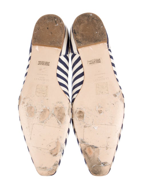 L.K. Bennett Striped Flats