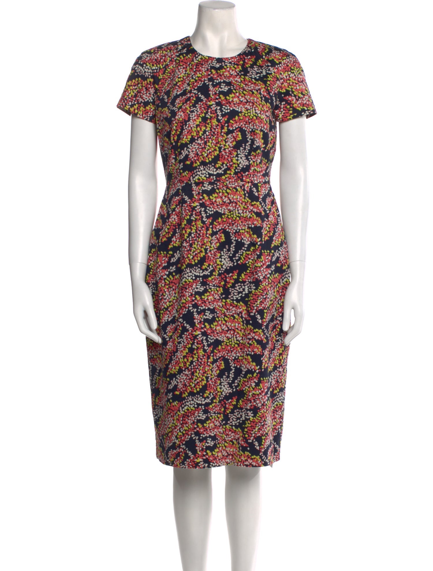 L.K. Bennett Printed Midi Length Dress