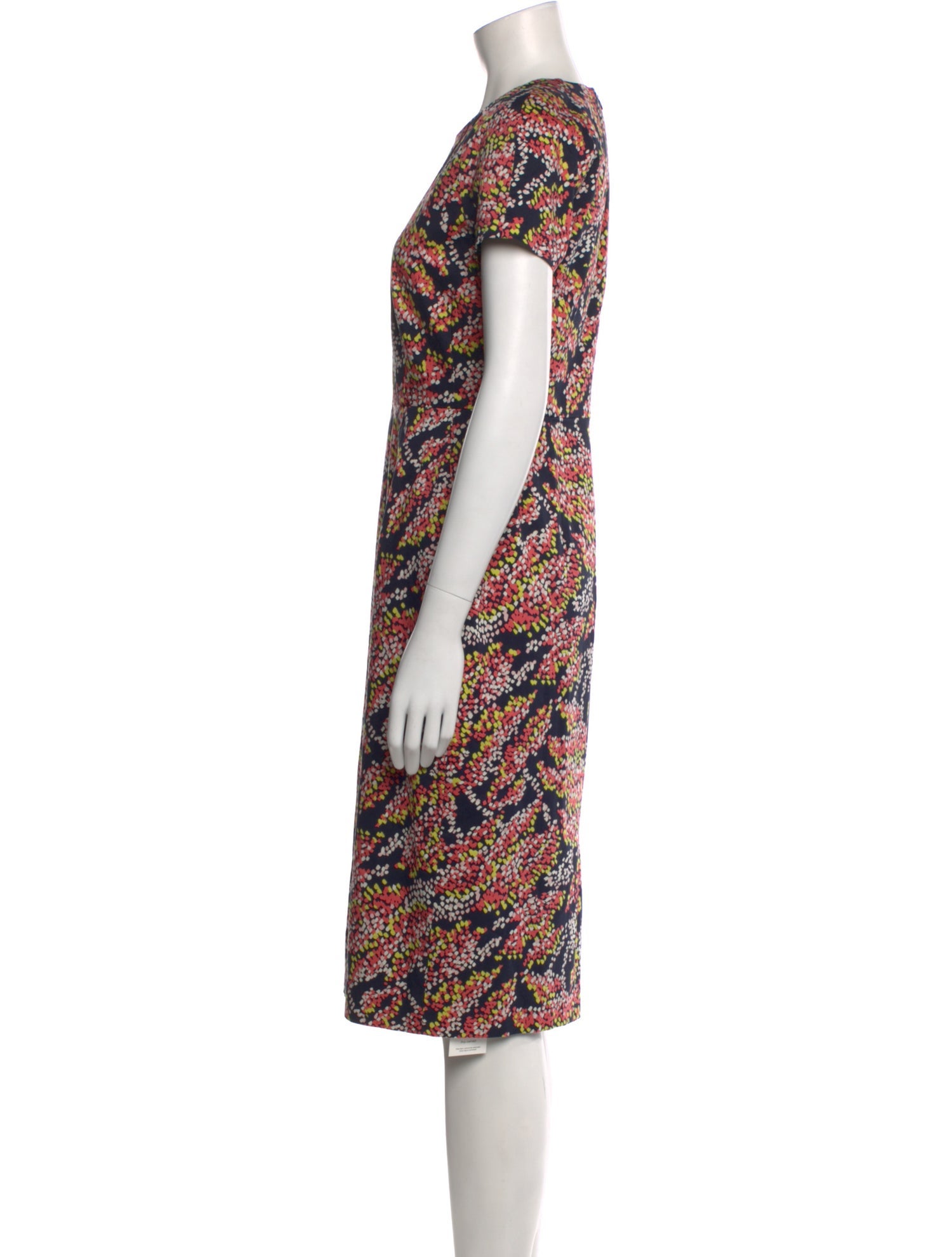 L.K. Bennett Printed Midi Length Dress