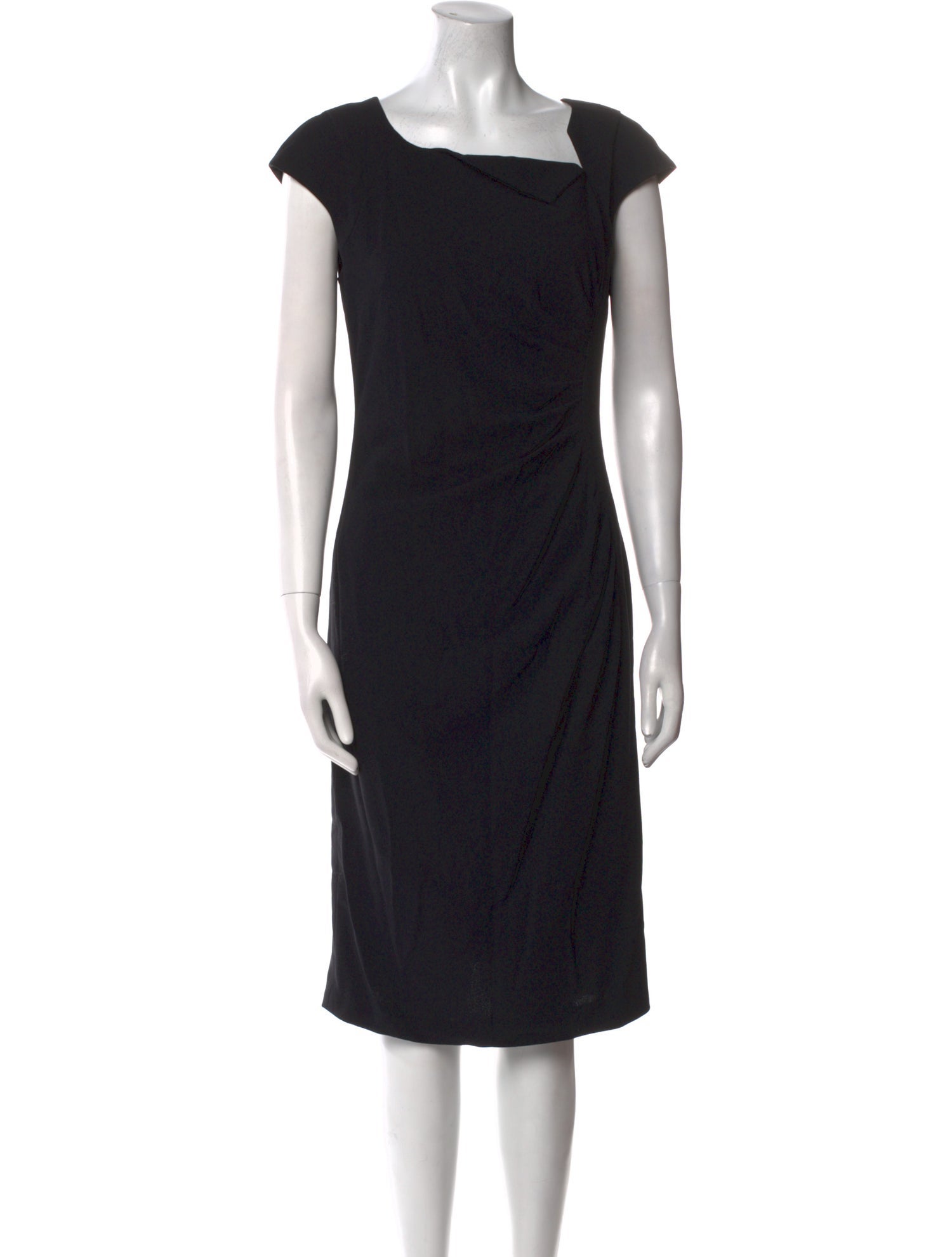 L.K. Bennett Square Neckline Midi Length Dress