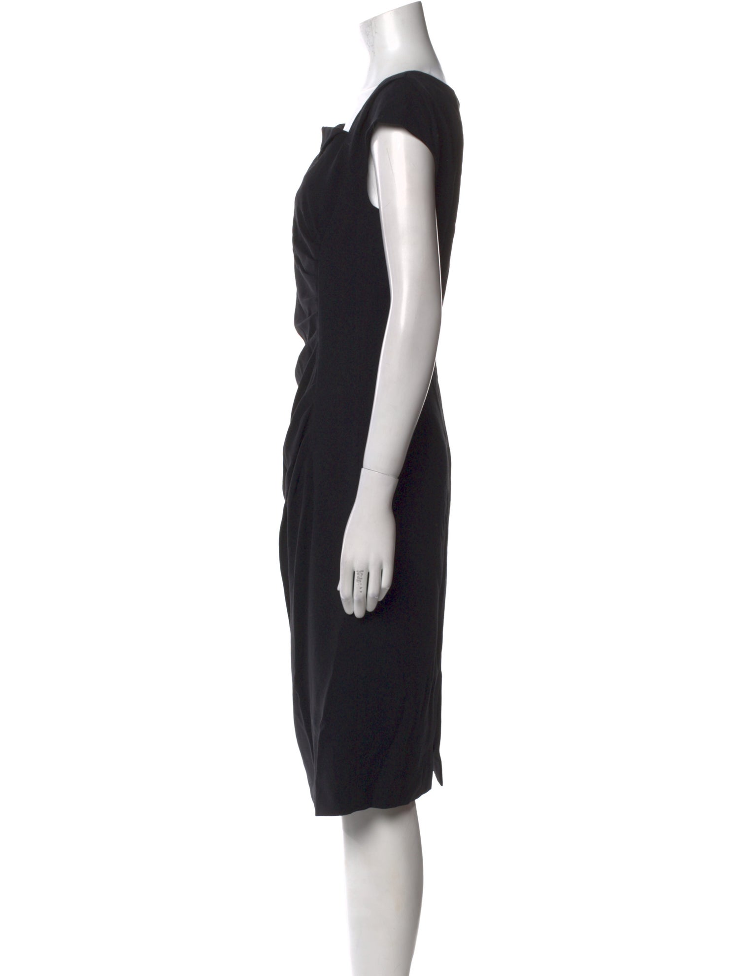 L.K. Bennett Square Neckline Midi Length Dress