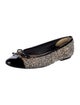 L.K. Bennett Tweed Pattern Ballet Flats