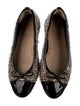 L.K. Bennett Tweed Pattern Ballet Flats