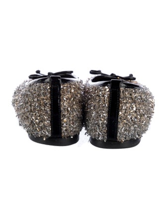 L.K. Bennett Tweed Pattern Ballet Flats