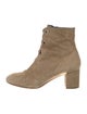 L.K. Bennett Suede Lace-Up Boots