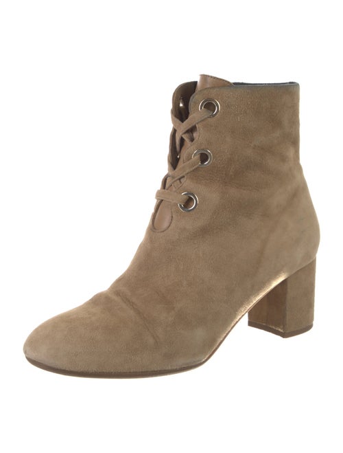 L.K. Bennett Suede Lace-Up Boots