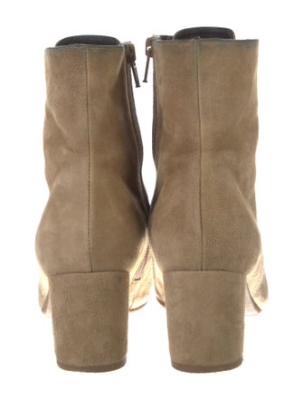 L.K. Bennett Suede Lace-Up Boots