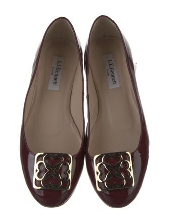 L.K. Bennett Patent Leather Ballet Flats