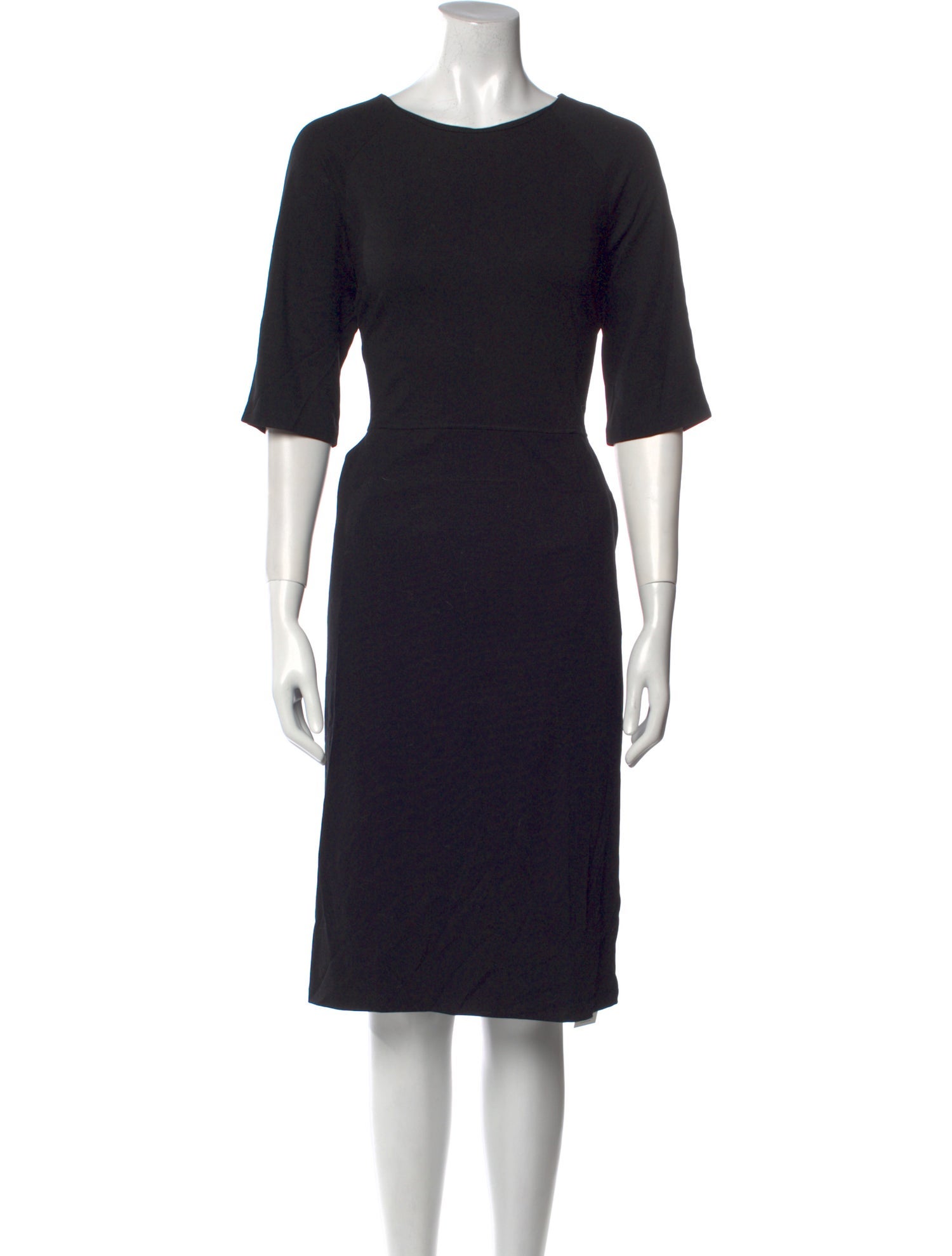 L.K. Bennett Crew Neck Knee-Length Dress