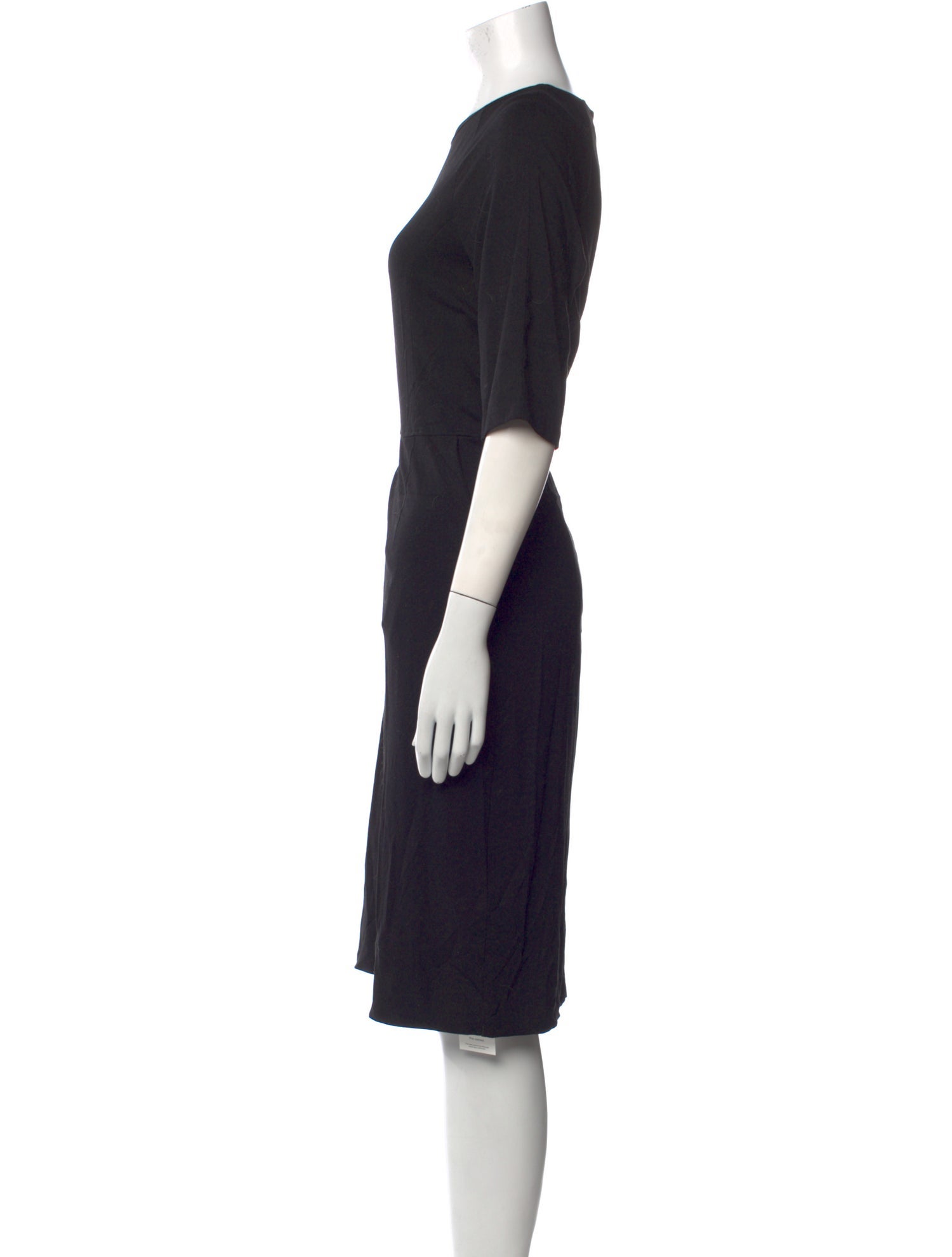 L.K. Bennett Crew Neck Knee-Length Dress