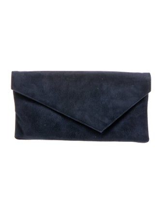 L.K. Bennett Suede Clutch