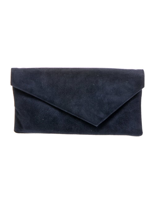L.K. Bennett Suede Clutch