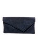 L.K. Bennett Suede Clutch