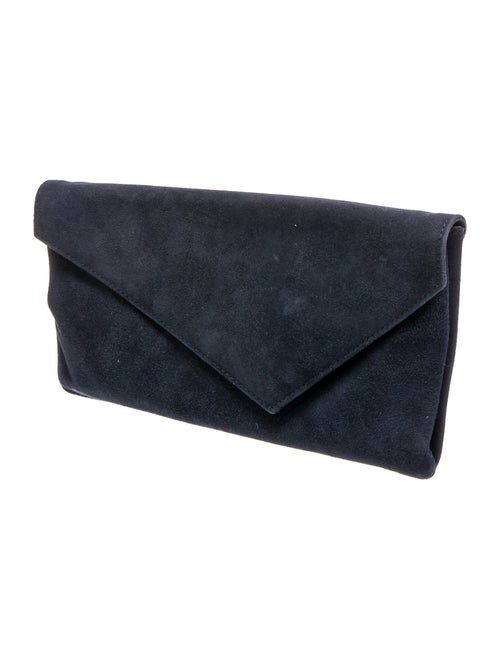 L.K. Bennett Suede Clutch