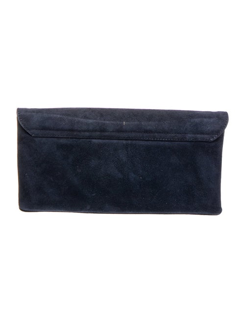 L.K. Bennett Suede Clutch