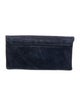 L.K. Bennett Suede Clutch