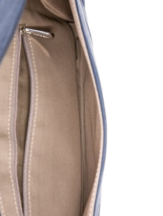 L.K. Bennett Suede Clutch