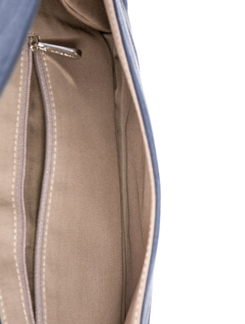 L.K. Bennett Suede Clutch