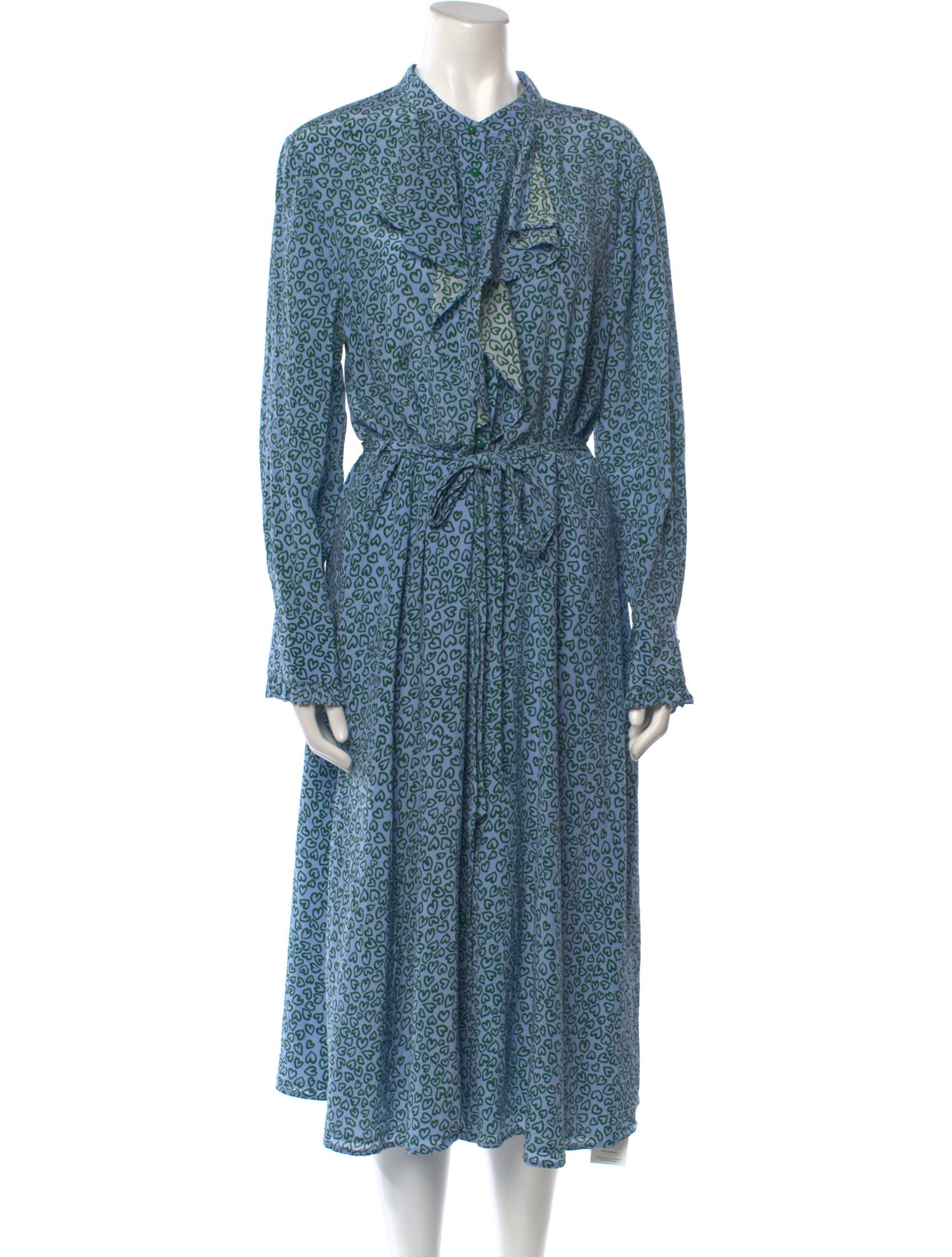 L.K. Bennett Silk Midi Length Dress