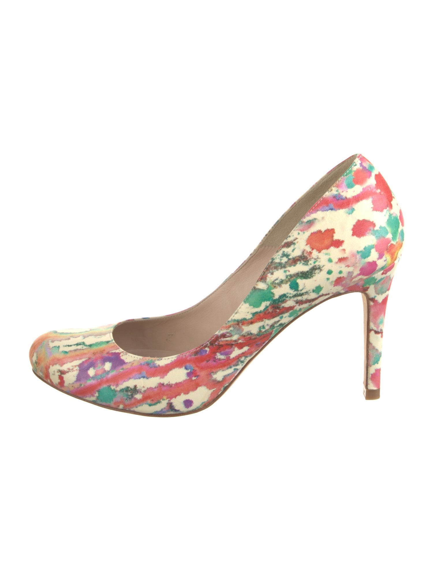 L.K. Bennett Leather Printed Pumps