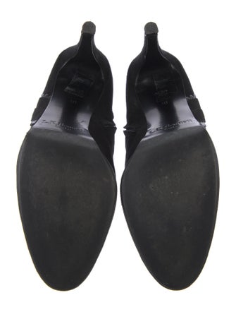 L.K. Bennett Suede Leather Trim Embellishment Boots