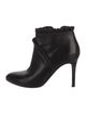 L.K. Bennett Leather Ruffle Embellishment Boots