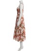 L.K. Bennett Floral Print Long Dress
