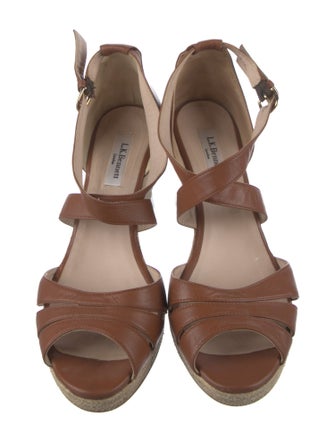 L.K. Bennett Leather Espadrilles