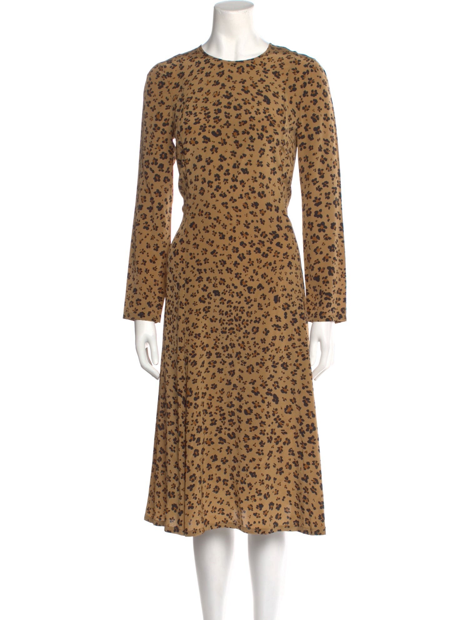 L.K. Bennett Silk Midi Length Dress