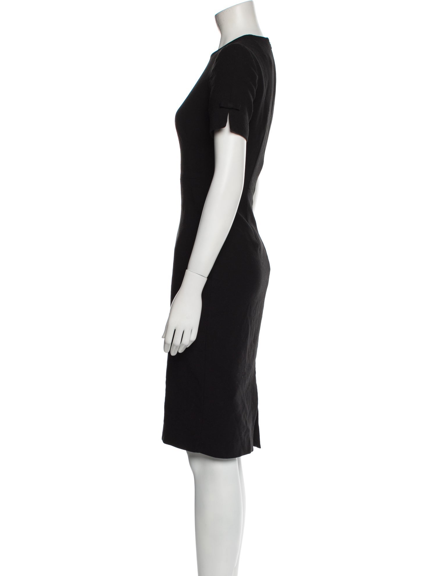 L.K. Bennett Crew Neck Knee-Length Dress