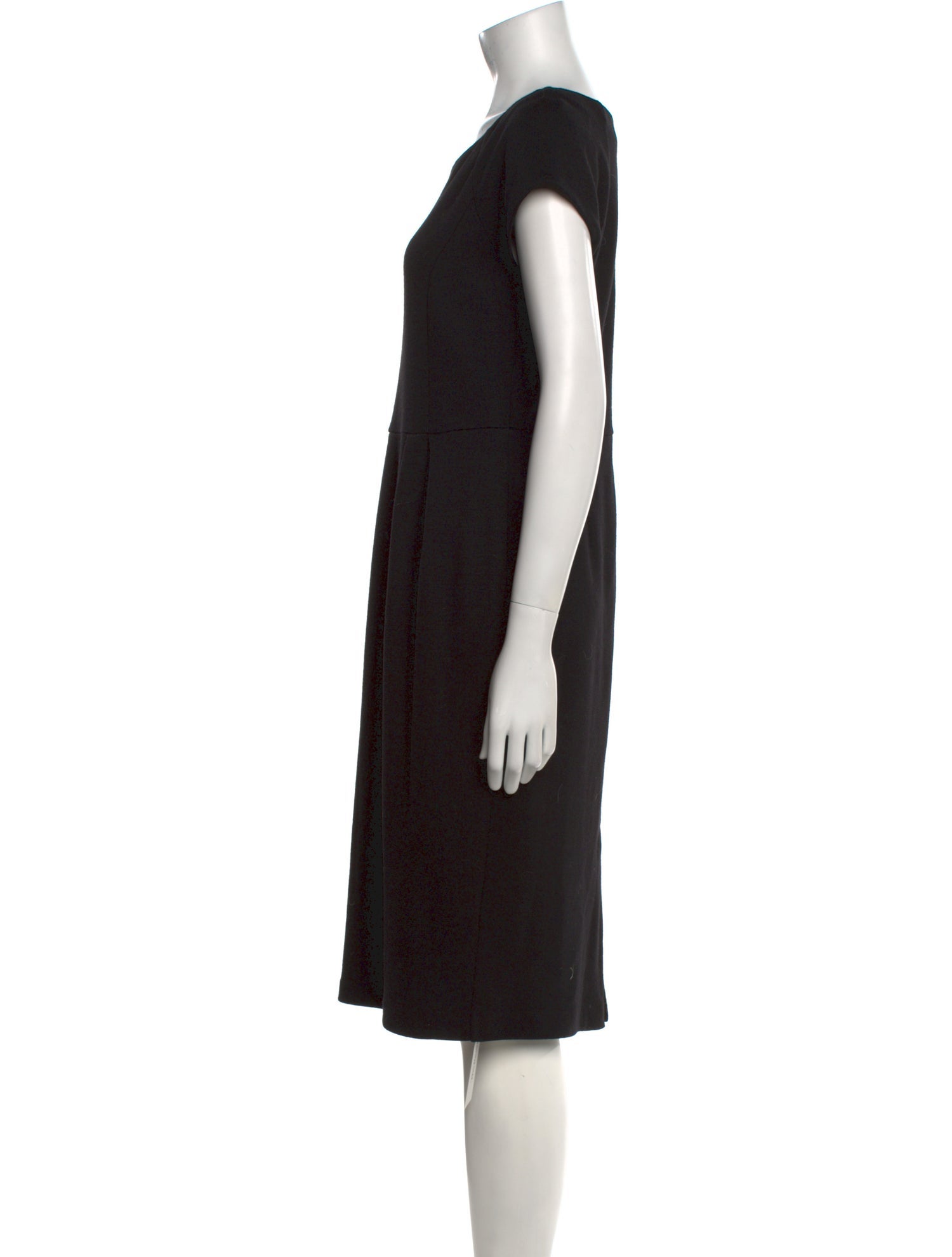 L.K. Bennett Wool Knee-Length Dress