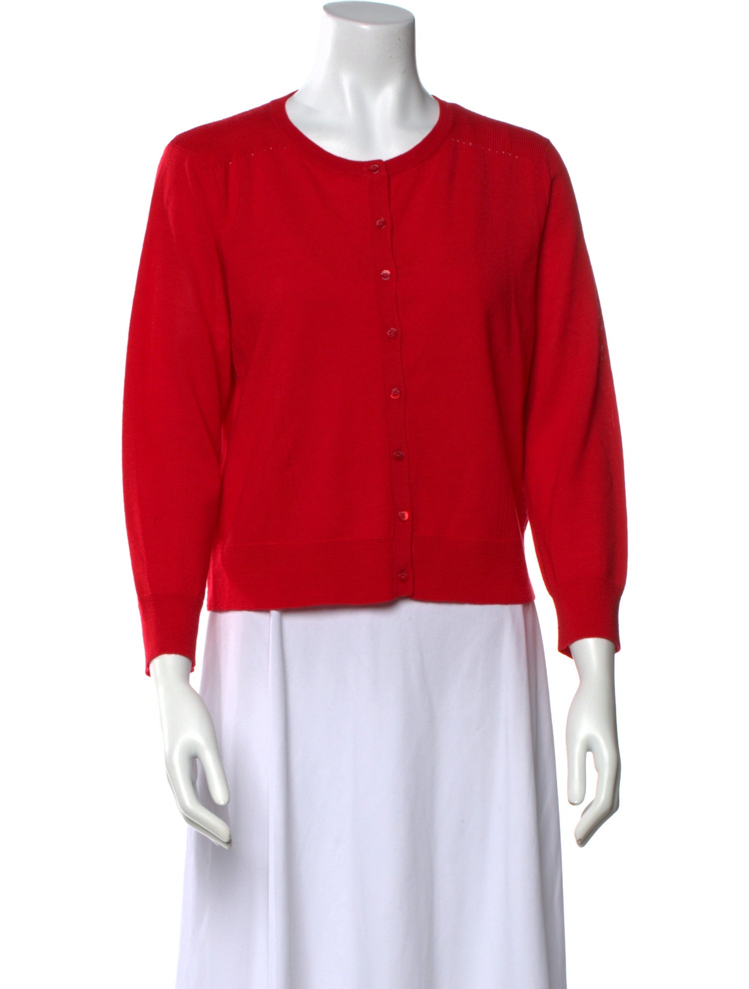 L.K. Bennett Merino Wool Crew Neck Sweater