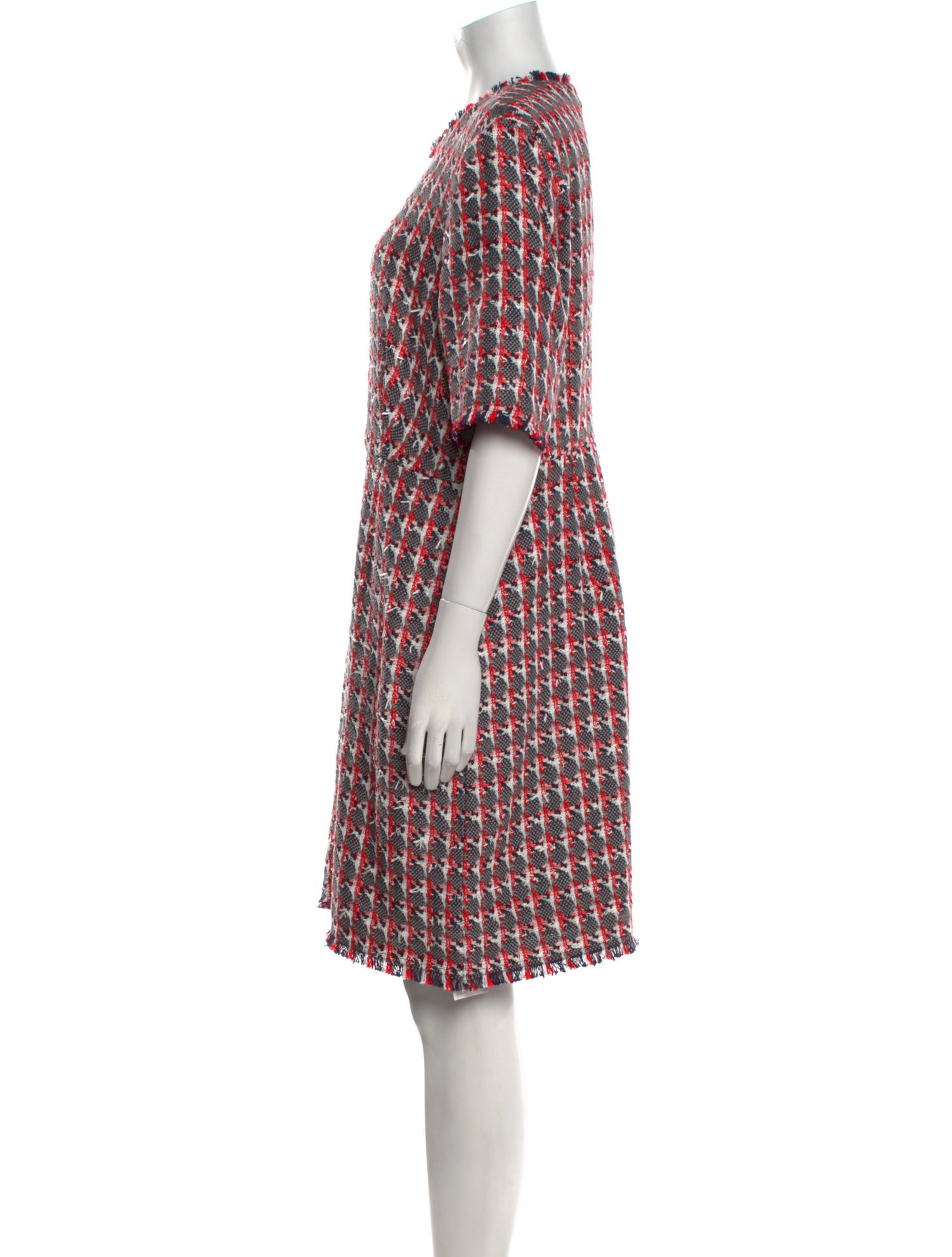 L.K. Bennett Printed Knee-Length Dress w/ Tags