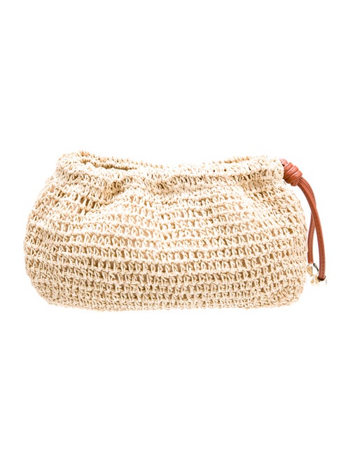 L.K. Bennett Raffia Minaudière