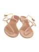 L.K. Bennett Rubber T-Strap Sandals
