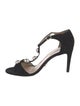 L.K. Bennett Suede T-Strap Pumps