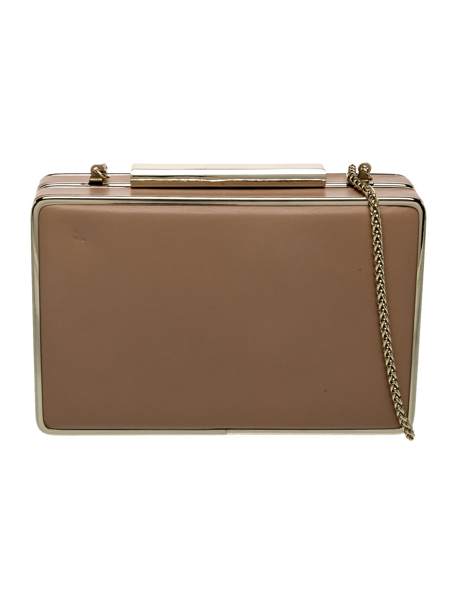 L.K. Bennett Leather Minaudière