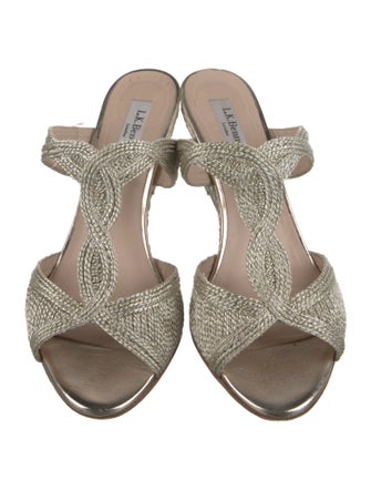 L.K. Bennett T-Strap Sandals