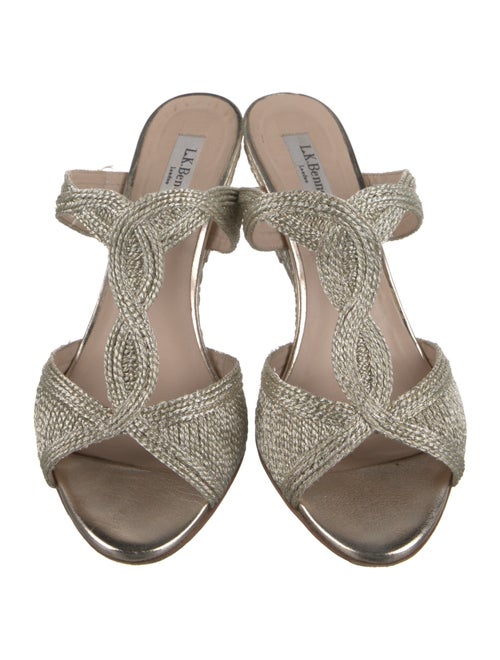 L.K. Bennett T-Strap Sandals