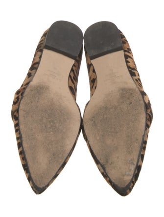 L.K. Bennett Ponyhair Animal Print Loafers